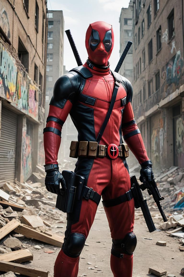 Photify AI prompt preview for Deadpool pack - 240 - 2025-04-26T21:26:29.131Z