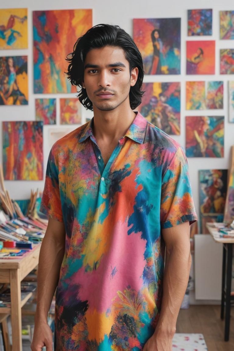 Photify AI prompt preview for Colorful Dresses pack - 240 - 2025-09-02T20:56:20.428Z