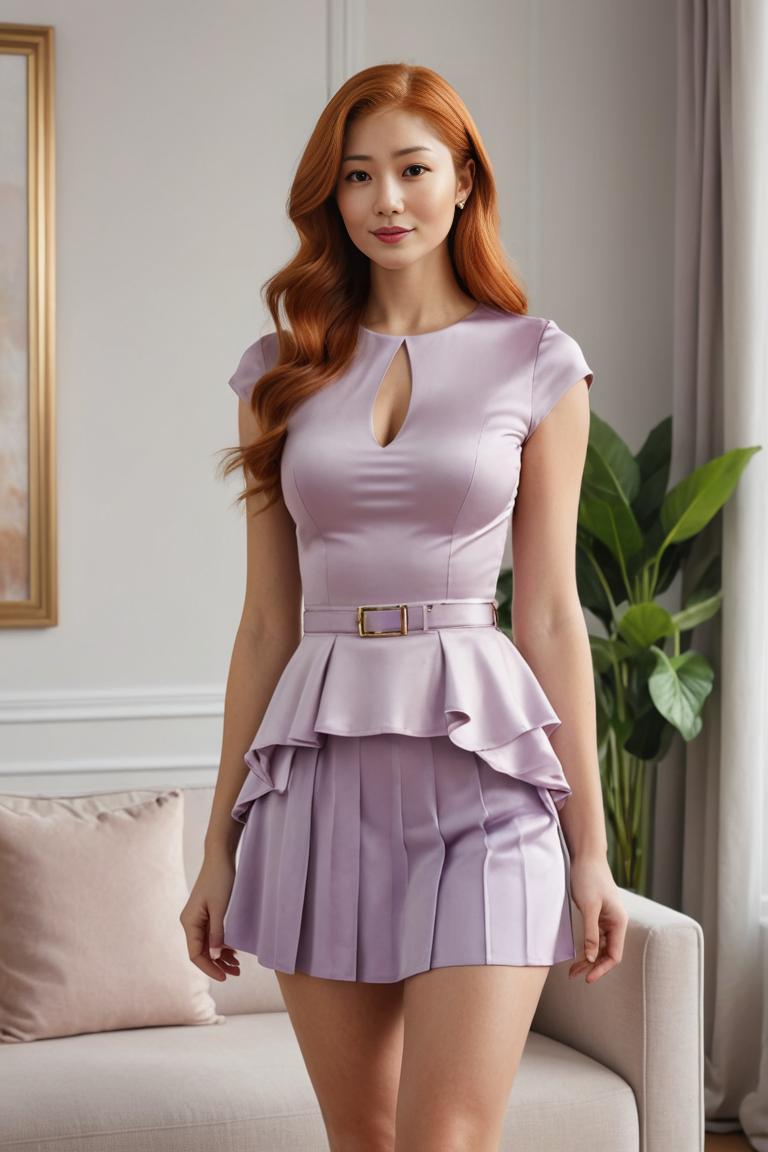Photify AI prompt preview for Modern Woman In Purple pack - 240 - 2025-04-24T01:05:16.896Z