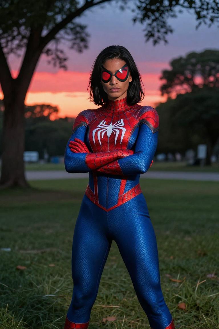Photify AI prompt preview for Spiderwoman Glow pack - 240 - 2026-07-24T01:30:38.712Z