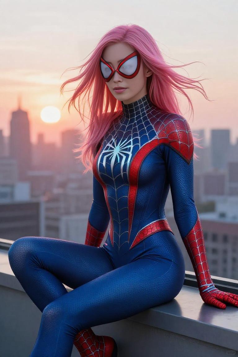 Photify AI prompt preview for Spiderwoman Glow pack - 240 - 2026-07-24T01:30:38.712Z