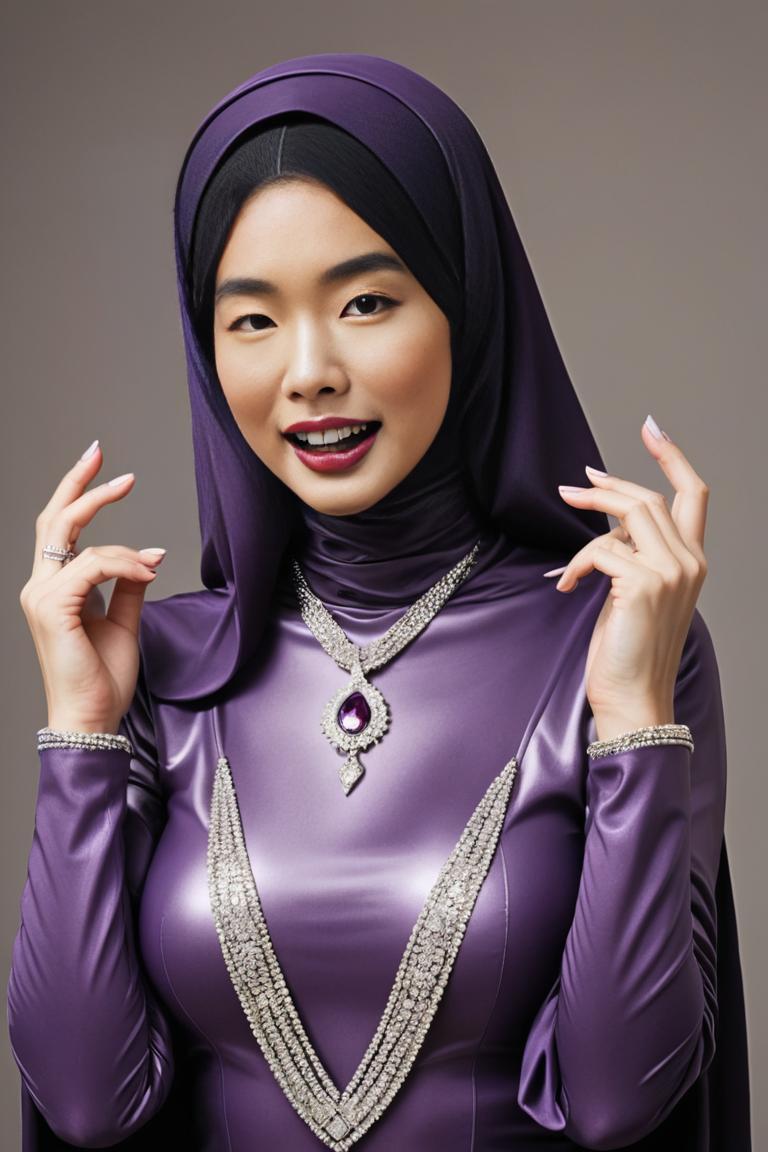 Photify AI prompt preview for Hijab Rich Girl pack - 240 - 2025-04-27T06:59:30.418Z