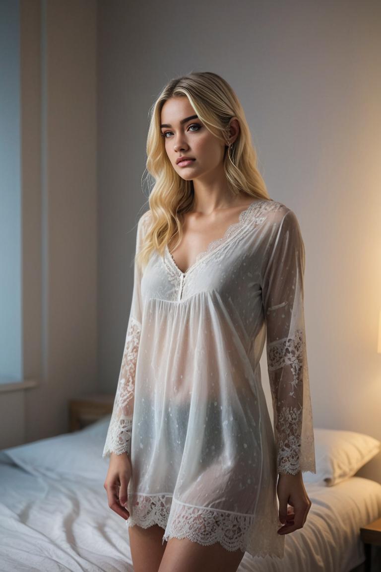 Photify AI prompt preview for Babe With Nighties pack - 240 - 2025-05-31T00:08:04.136Z