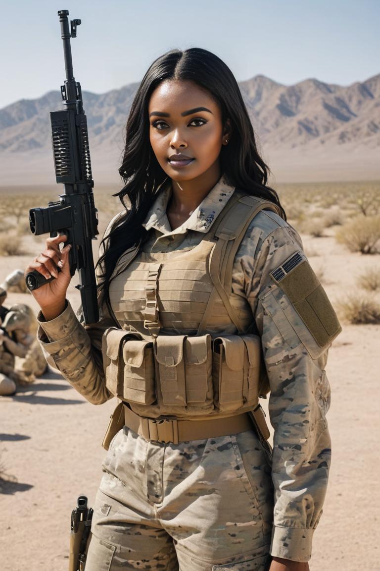 Photify AI prompt preview for American Soldier In War Zone pack - 240 - 2025-05-24T22:51:53.734Z