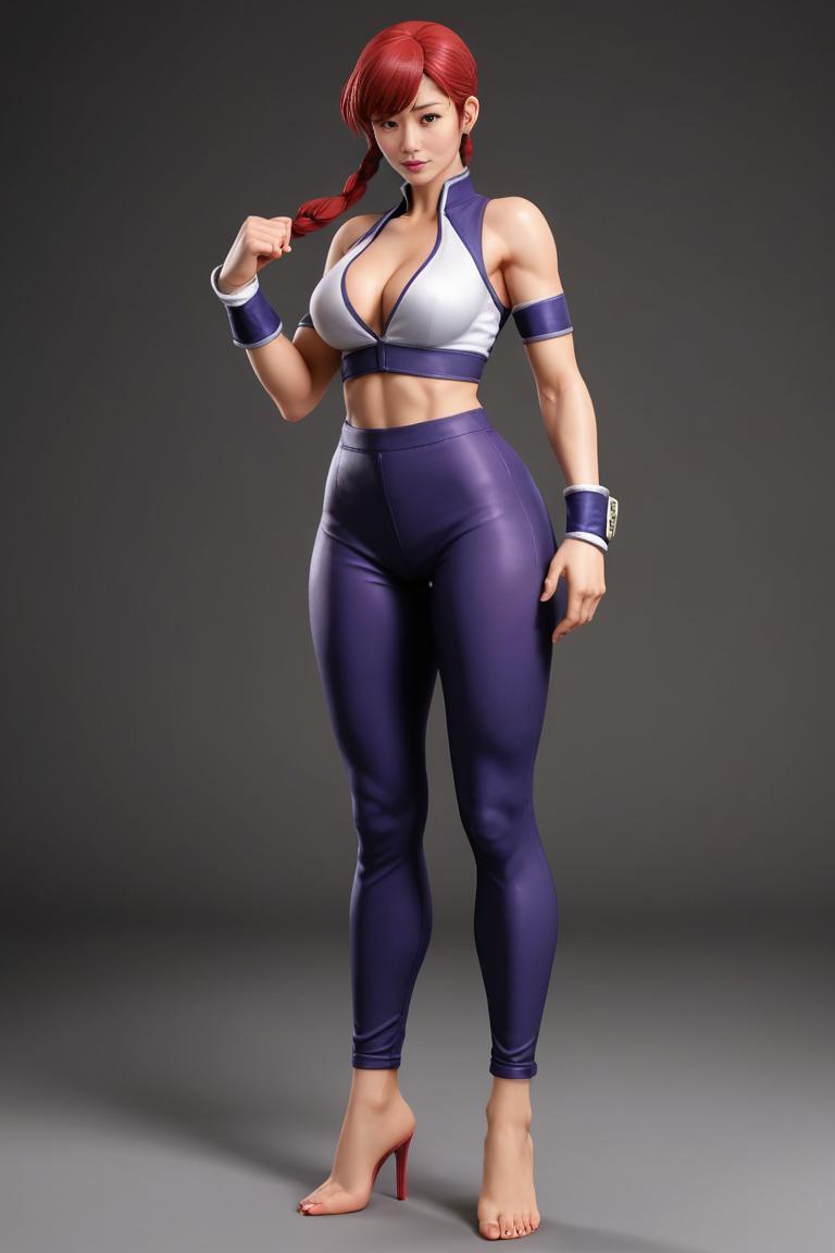 Photify AI prompt preview for Street Fighter (female) pack - 240 - 2025-05-09T06:05:16.616Z