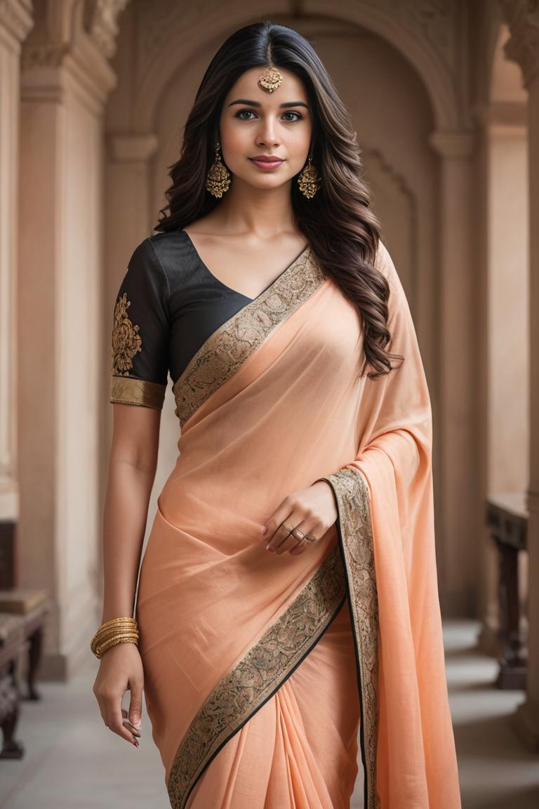 Photify AI prompt preview for Indian Saree 01 pack - 240 - 2025-05-31T00:12:13.554Z