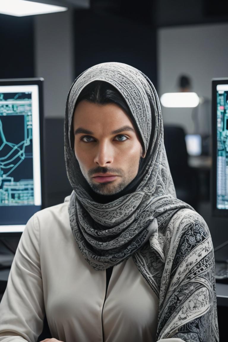 Photify AI prompt preview for Cyber Hackers pack - 240 - 2025-05-13T06:21:56.900Z
