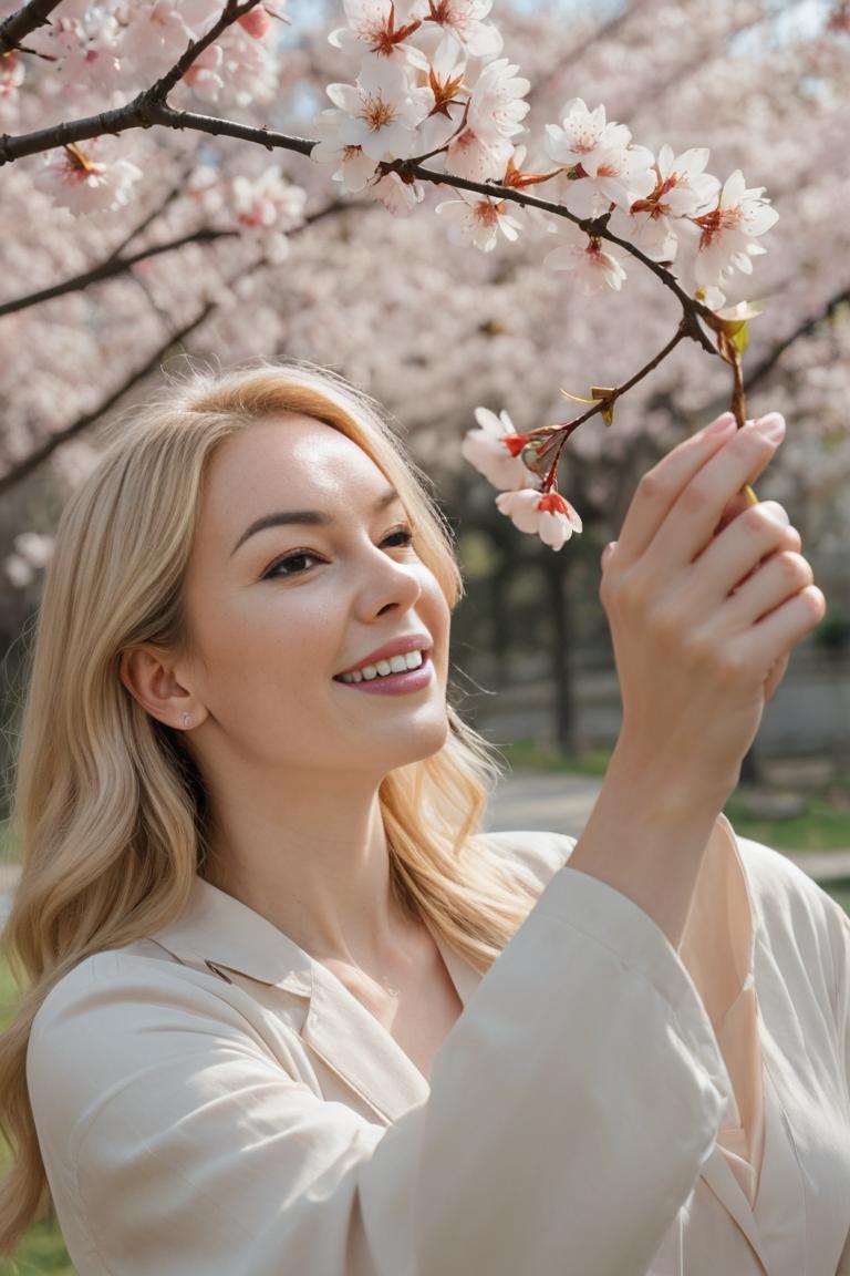 Photify AI prompt preview for Cherry Blossom Fun pack - 240 - 2025-05-31T00:22:22.218Z