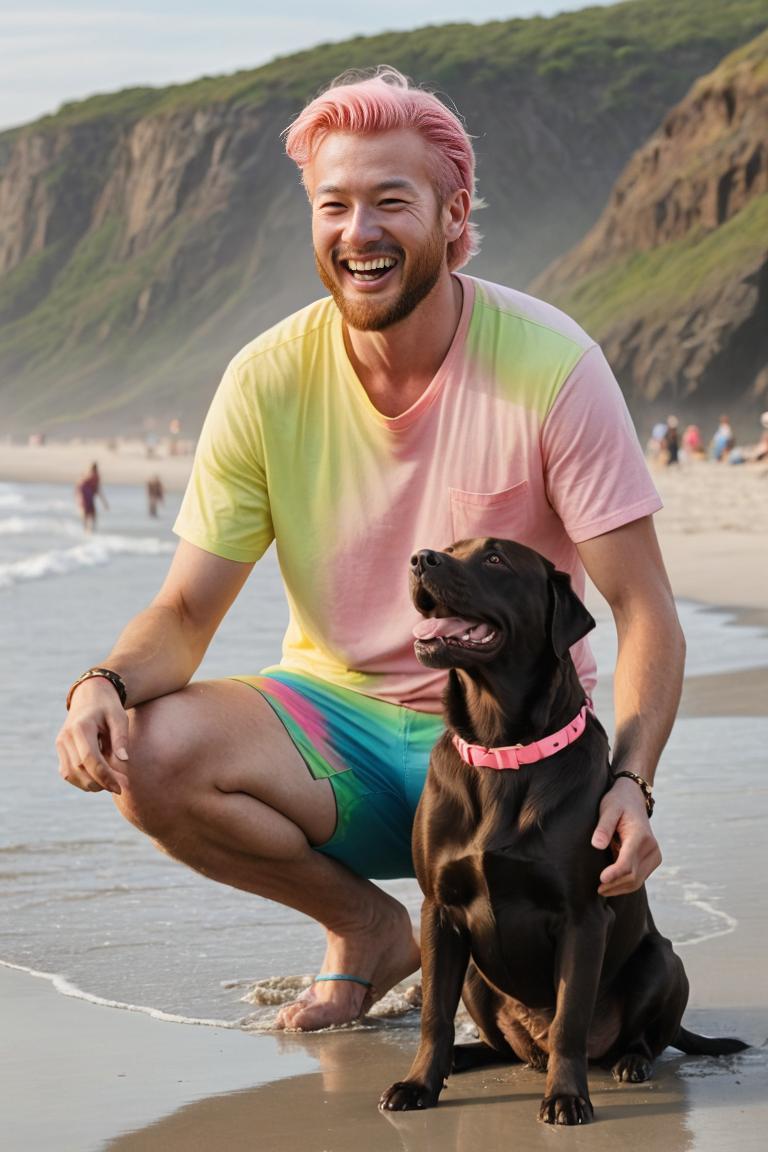 Photify AI prompt preview for Beach ⛱️ Fun For Guys pack - 240 - 2025-04-24T01:27:26.390Z