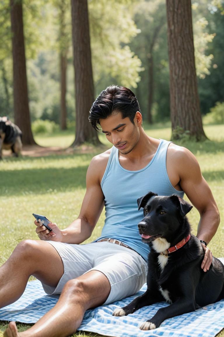 Photify AI prompt preview for Dog Day Outfits pack - 240 - 2025-07-06T14:41:59.715Z