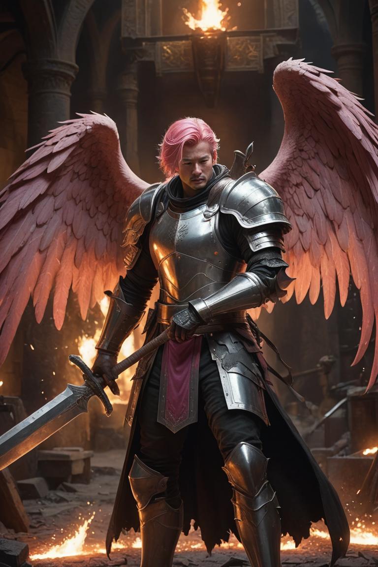 Photify AI prompt preview for Heavenly Blacksmith pack - 240 - 2025-05-31T00:12:12.557Z