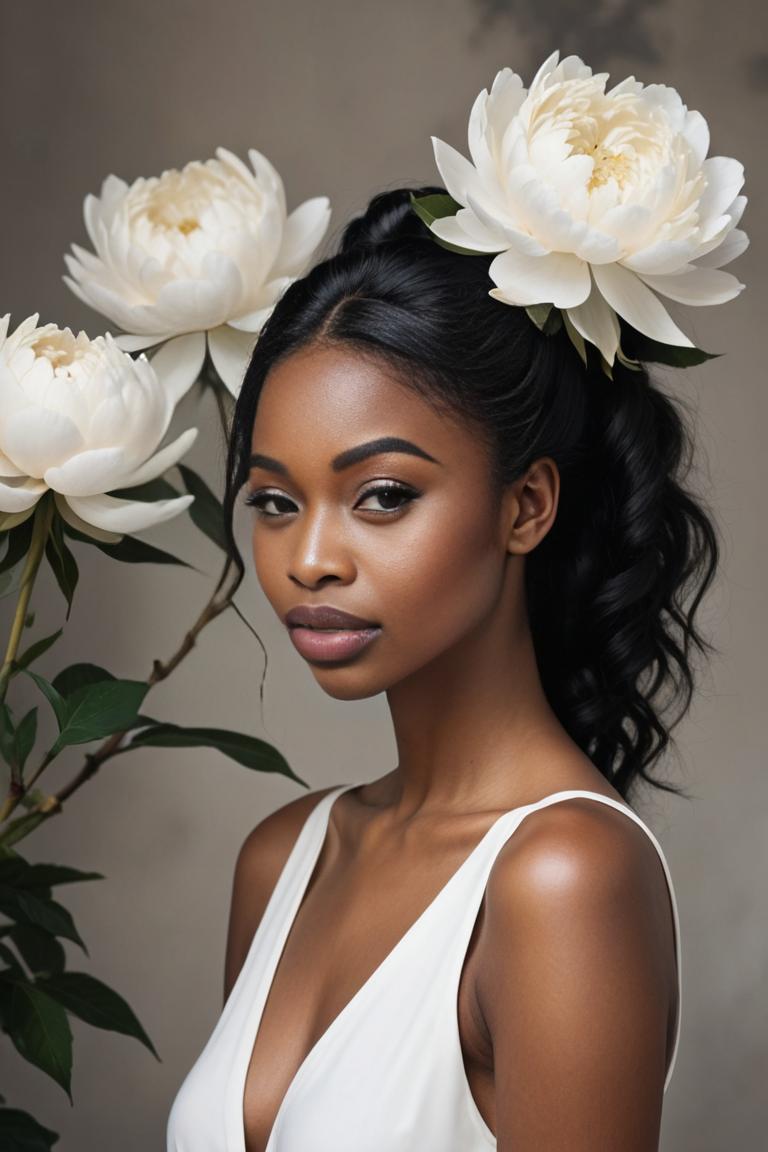 Photify AI prompt preview for Flowers Girl pack - 240 - 2025-04-24T17:33:29.098Z