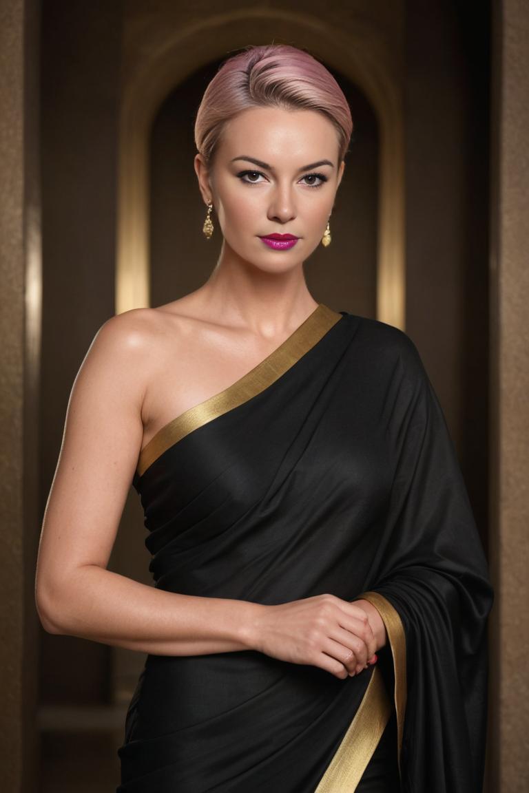 Photify AI prompt preview for Icons In Saree pack - 240 - 2025-04-30T22:27:16.263Z