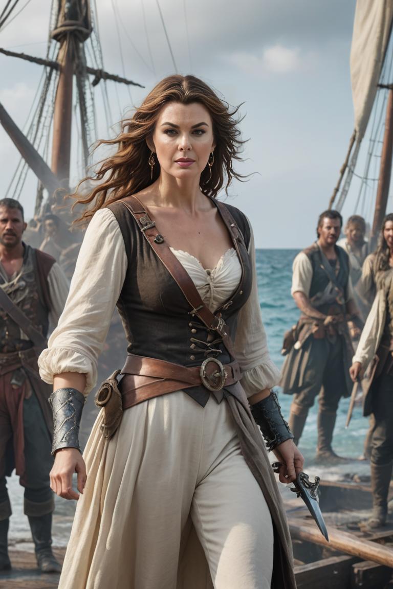 Photify AI prompt preview for Cinematic Pirate Queen pack - 240 - 2025-11-01T22:48:04.184Z