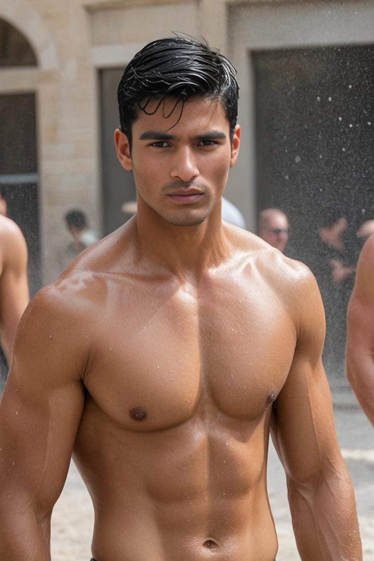 Photify AI prompt preview for Shirtless Everywhere pack - 240 - 2025-07-09T08:40:58.054Z