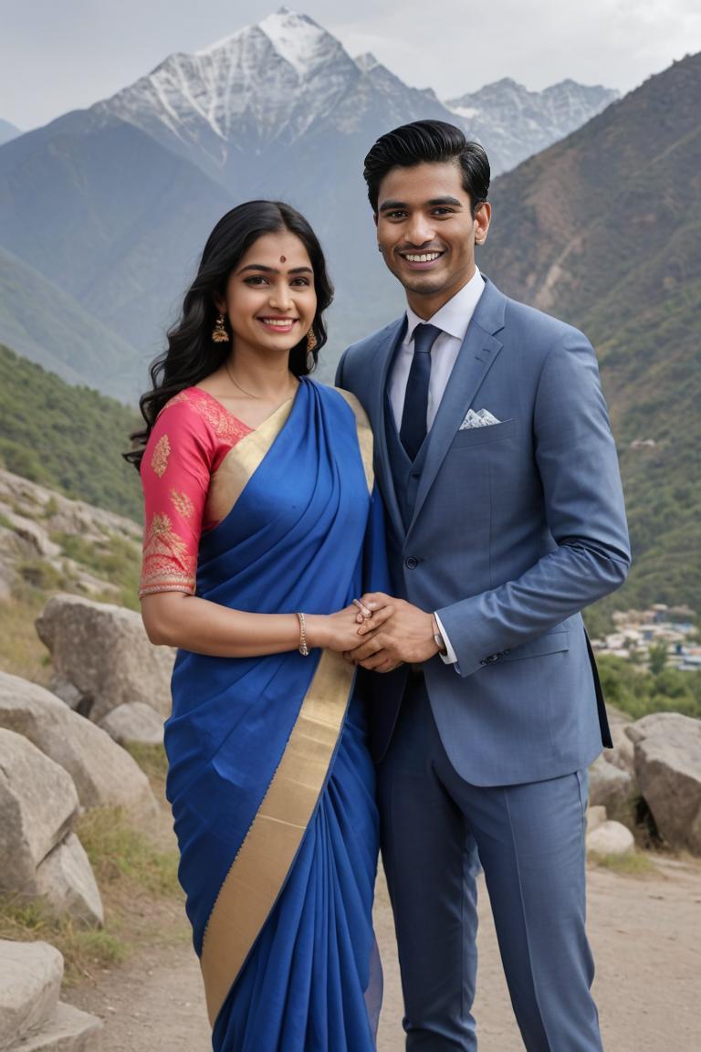 Photify AI prompt preview for Indian Love Story pack - 240 - 2025-04-18T20:09:07.524Z
