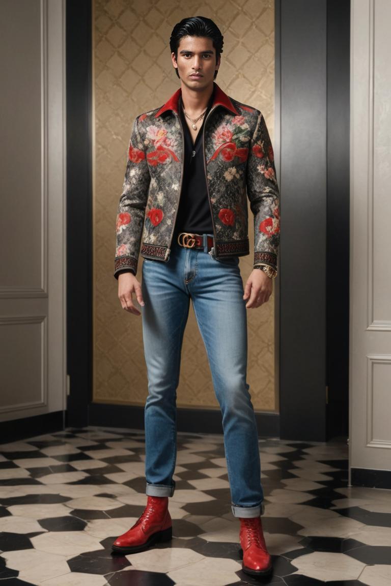 Photify AI prompt preview for Gucci Glamor pack - 240 - 2025-04-21T14:49:32.977Z