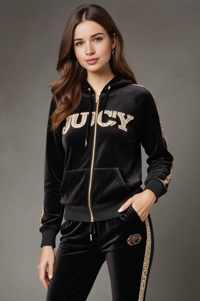 Photify AI prompt preview for Juicy Couture Tracksuits pack - 240 - 2025-04-24T00:57:55.515Z