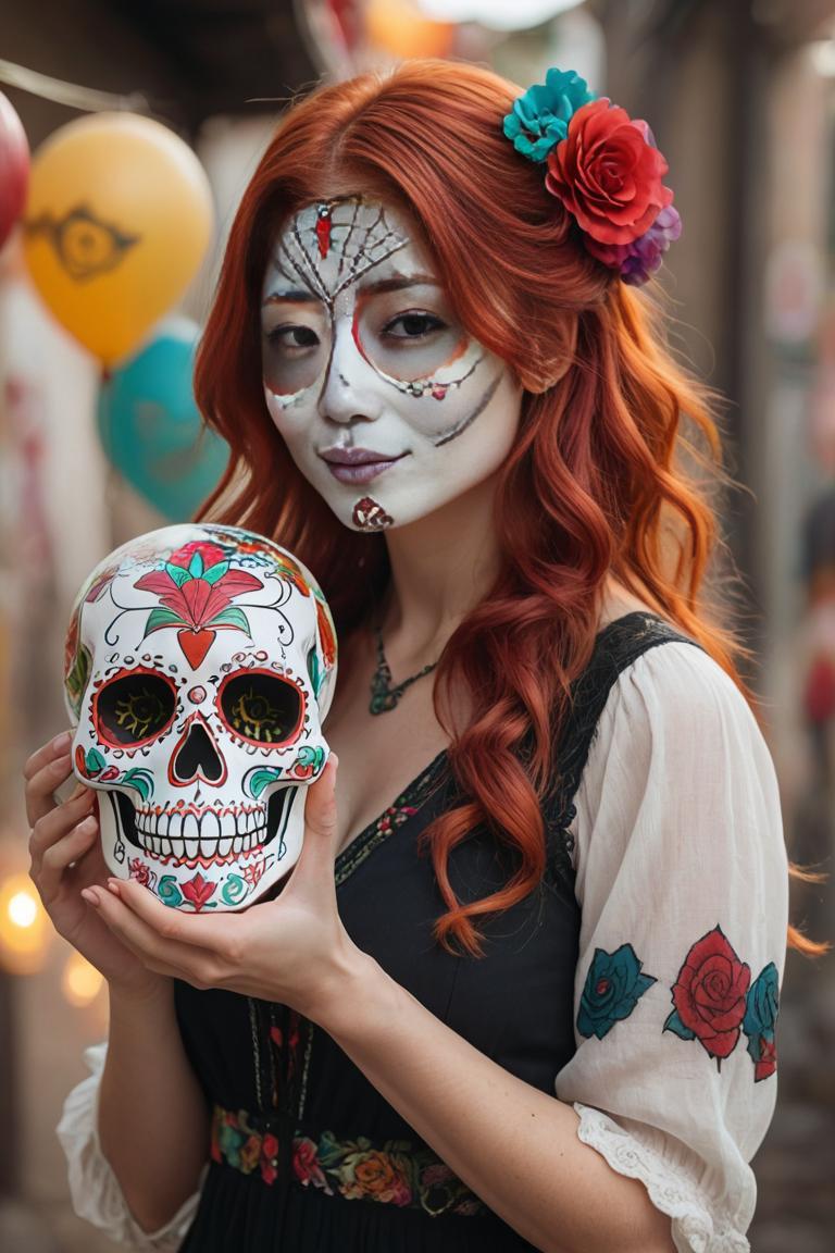 Photify AI prompt preview for Sugar Skulls pack - 240 - 2025-08-01T23:45:51.953Z
