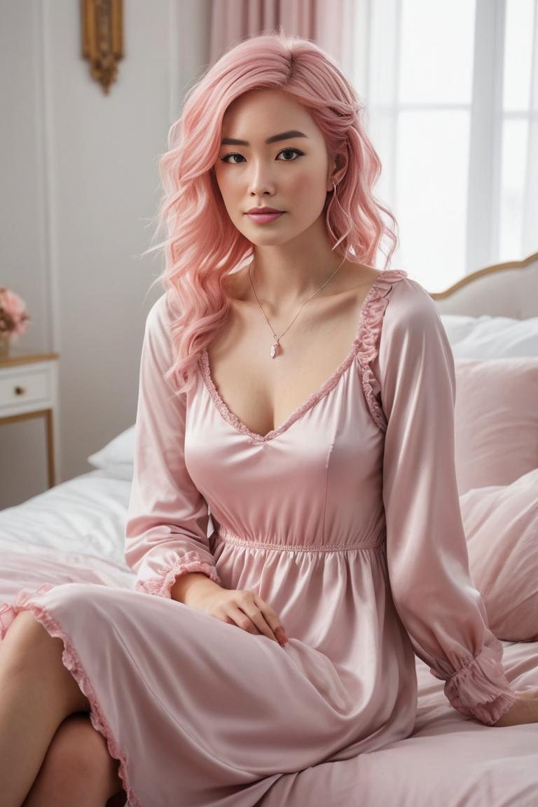 Photify AI prompt preview for Pink Frock Daydreams pack - 240 - 2025-06-23T08:55:25.411Z