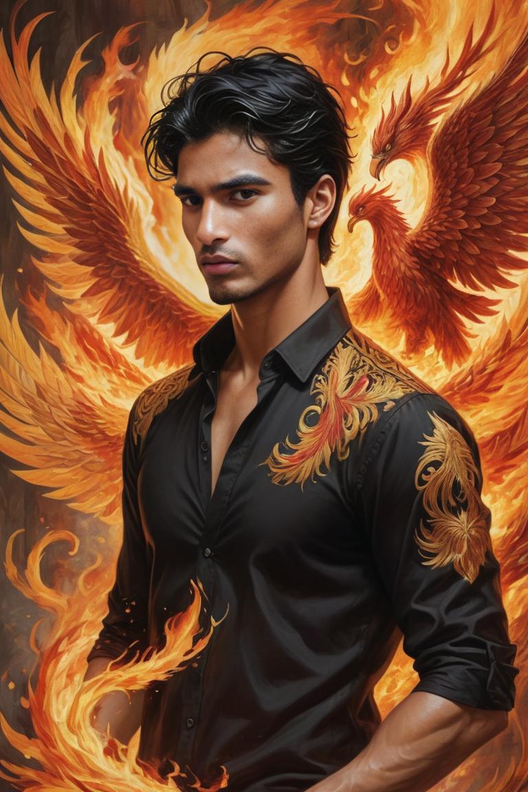 Photify AI prompt preview for Rising As The Firey Phoenix pack - 240 - 2025-04-26T18:10:46.390Z