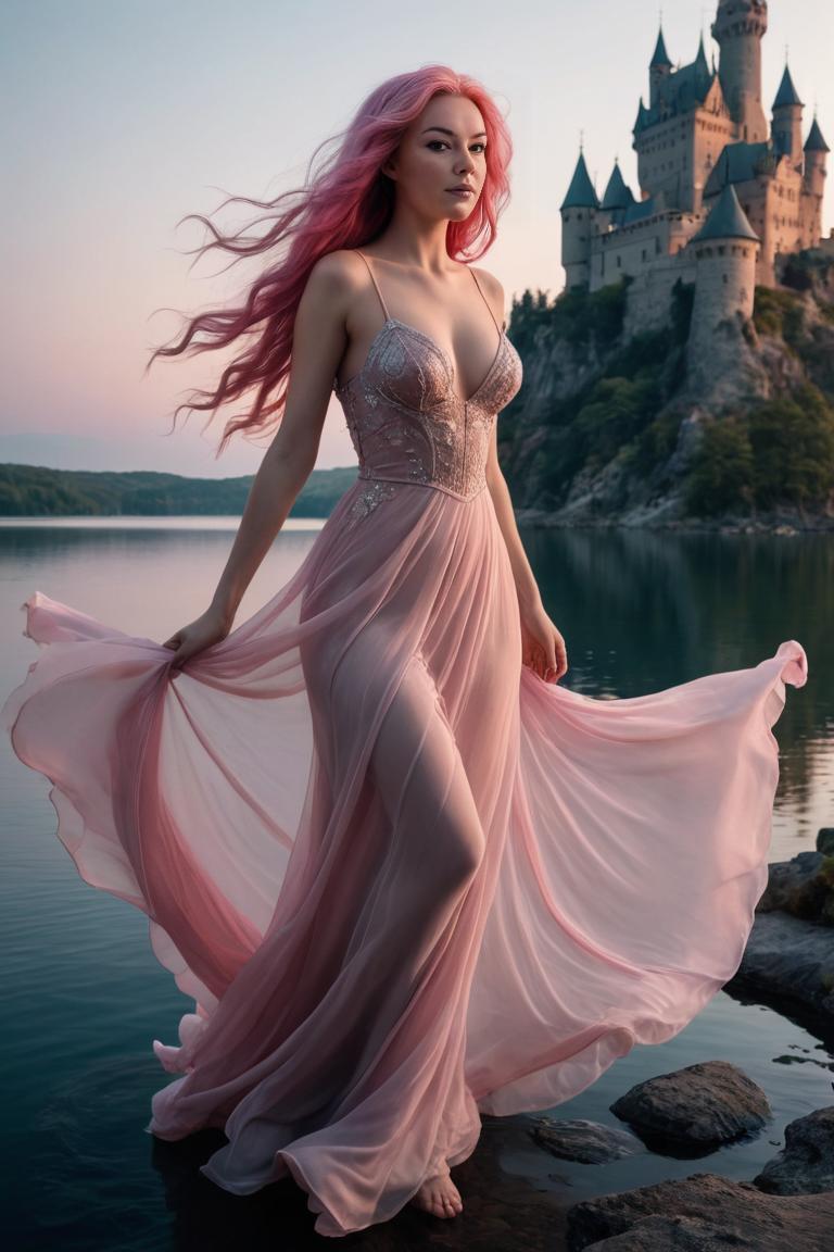 Photify AI prompt preview for Princess At Lake pack - 240 - 2025-04-30T16:29:55.463Z