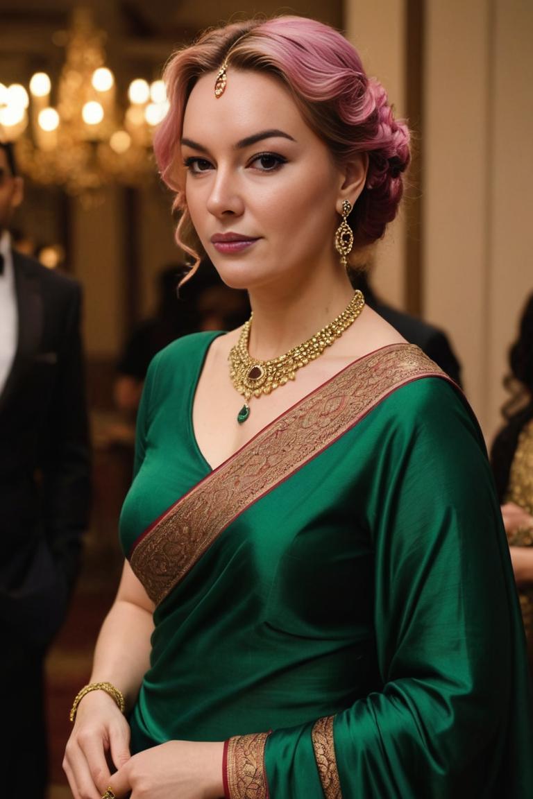 Photify AI prompt preview for Icons In Saree pack - 240 - 2025-04-30T22:27:16.263Z