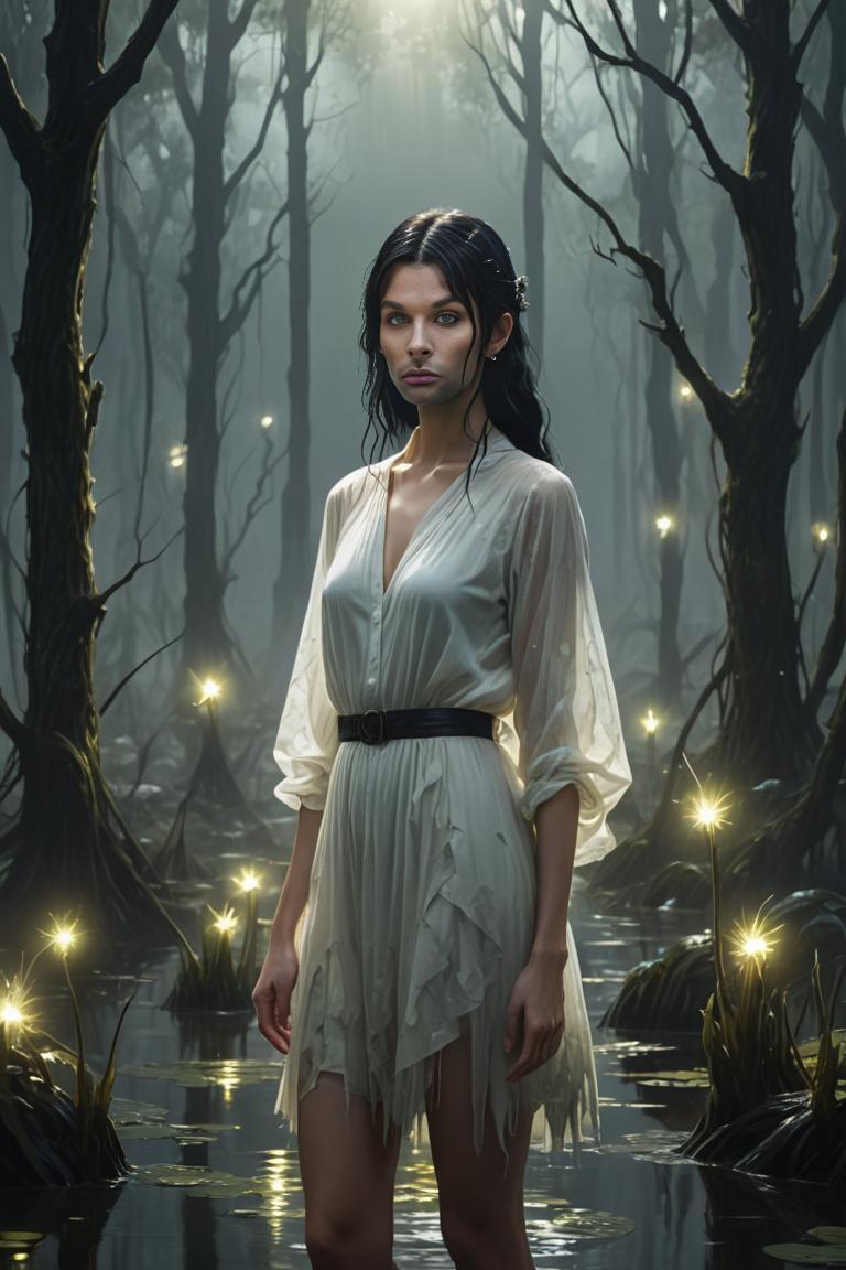 Photify AI prompt preview for Swamp Warrior Queen pack - 240 - 2026-01-03T00:19:15.006Z