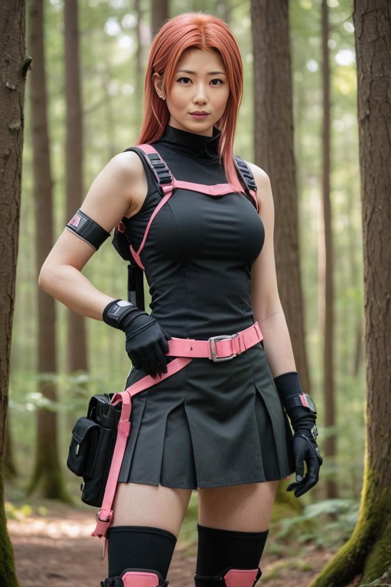 Photify AI prompt preview for Ninja Woman In Forest pack - 240 - 2025-08-05T07:02:03.366Z