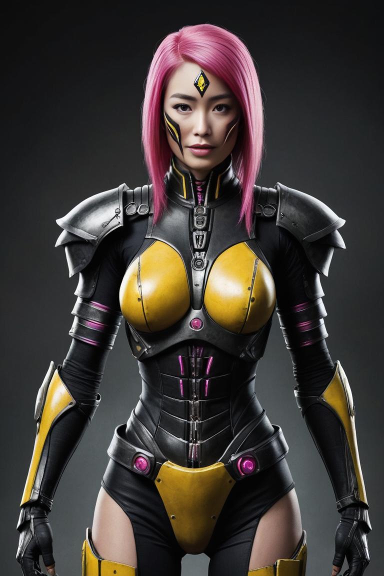 Photify AI prompt preview for Mortal Kombat (female) pack - 240 - 2025-04-30T16:27:06.572Z