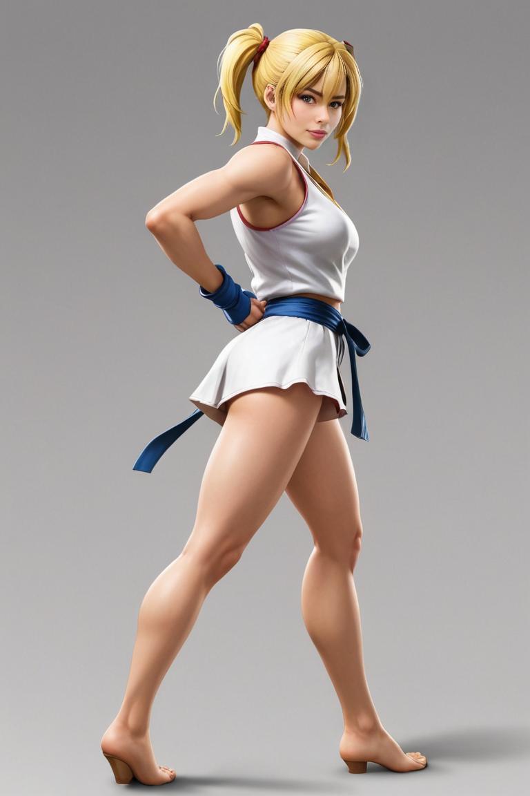 Photify AI prompt preview for Street Fighter (female) pack - 240 - 2025-05-09T06:05:16.616Z