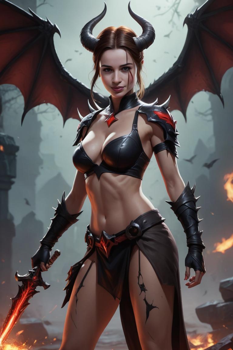 Photify AI prompt preview for Queen Of Pain pack - 240 - 2025-04-30T16:14:55.530Z