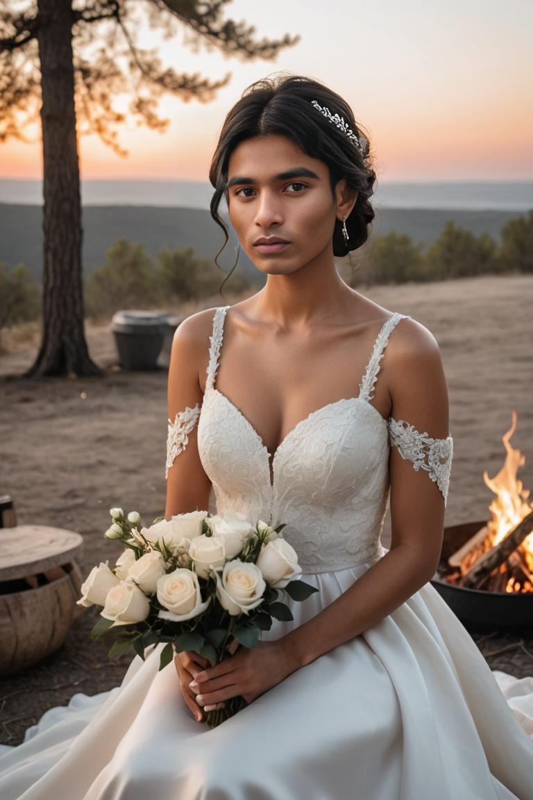 Photify AI prompt preview for Sunset Bride pack - 240 - 2025-05-23T04:19:09.668Z