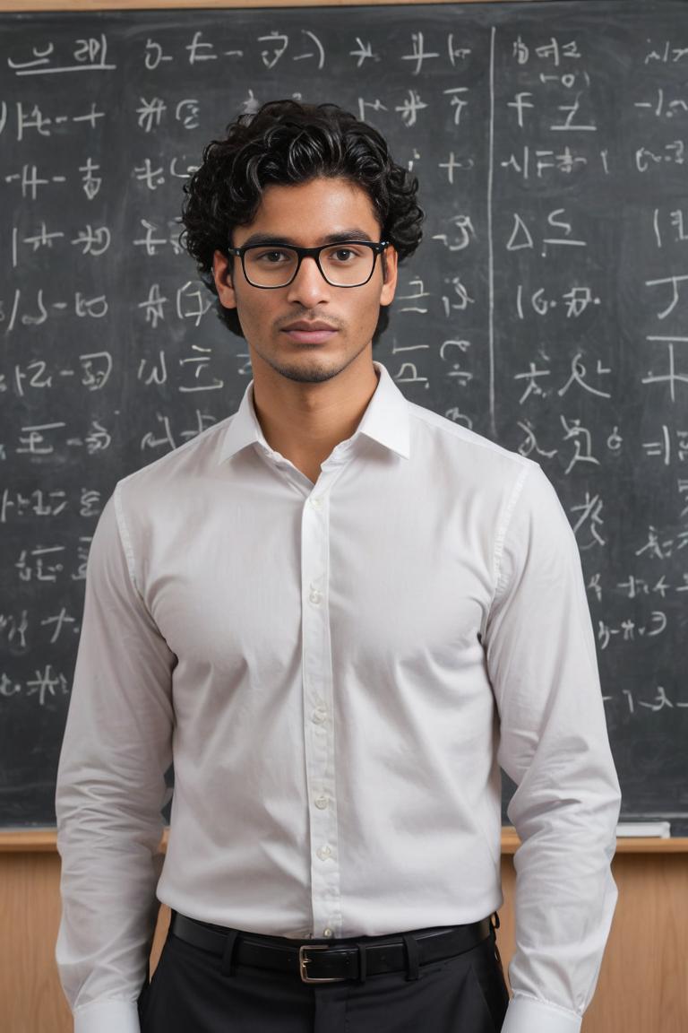 Photify AI prompt preview for Curly Haired Teacher pack - 240 - 2025-08-03T11:36:49.344Z