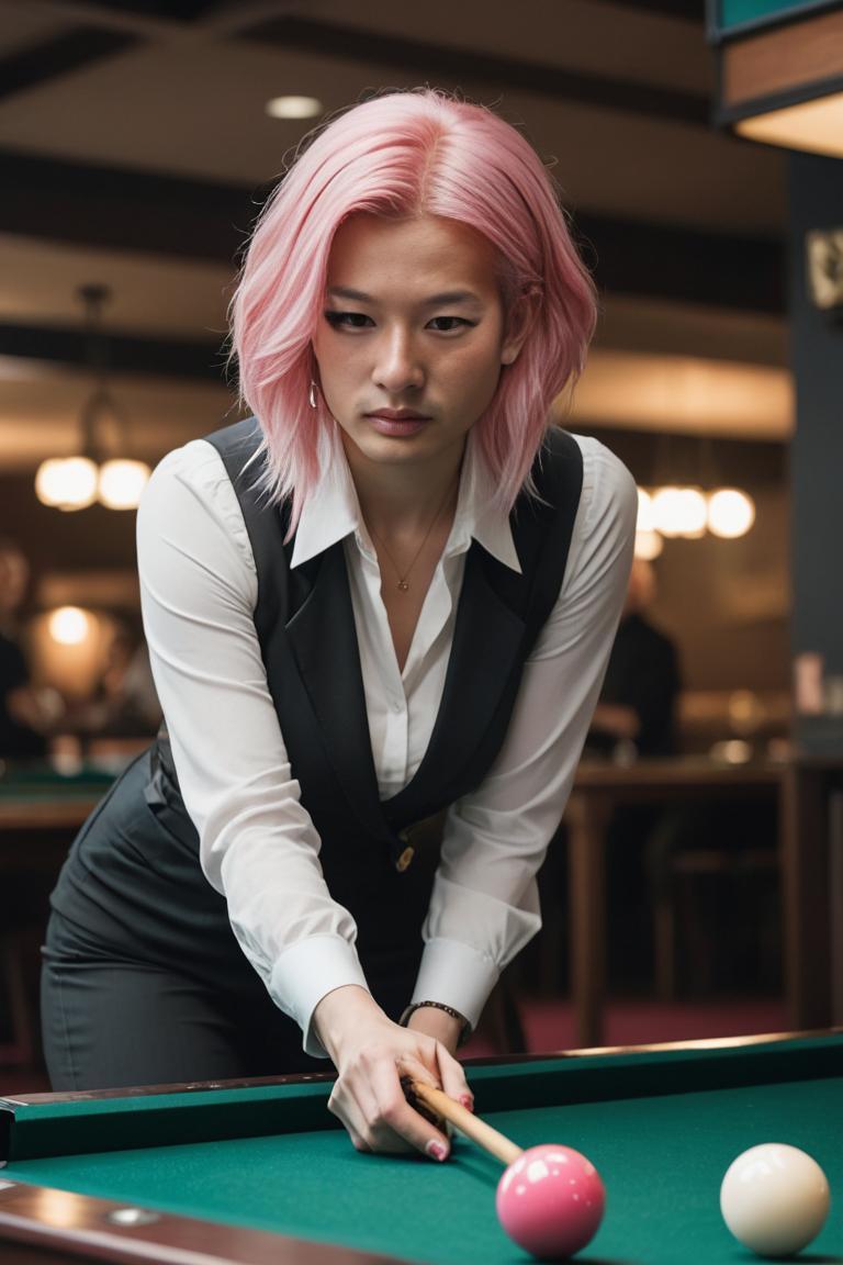 Photify AI prompt preview for Billiard Queen pack - 240 - 2025-05-13T05:01:19.953Z