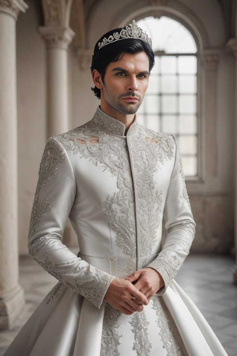 Photify AI prompt preview for Silver Wedding Magic pack - 240 - 2025-10-30T18:41:25.963Z