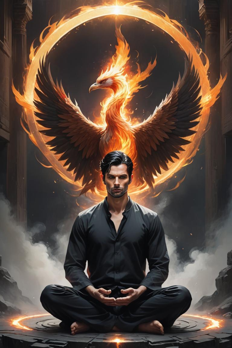 Photify AI prompt preview for Rising As The Firey Phoenix pack - 240 - 2025-04-26T18:10:46.390Z