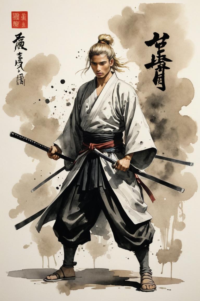 Photify AI prompt preview for Samurai Ink pack - 240 - 2025-04-26T20:47:19.294Z
