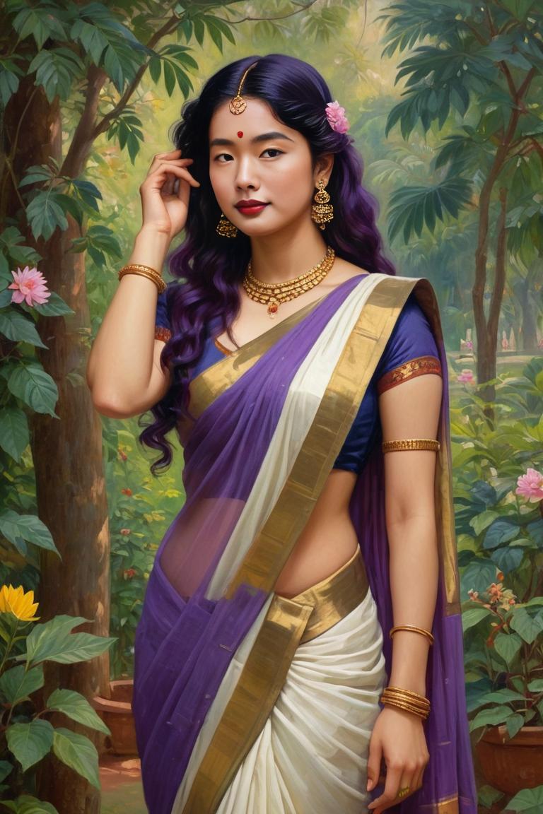 Photify AI prompt preview for Imagined By Raja Ravi Verma pack - 240 - 2025-04-26T18:20:12.372Z