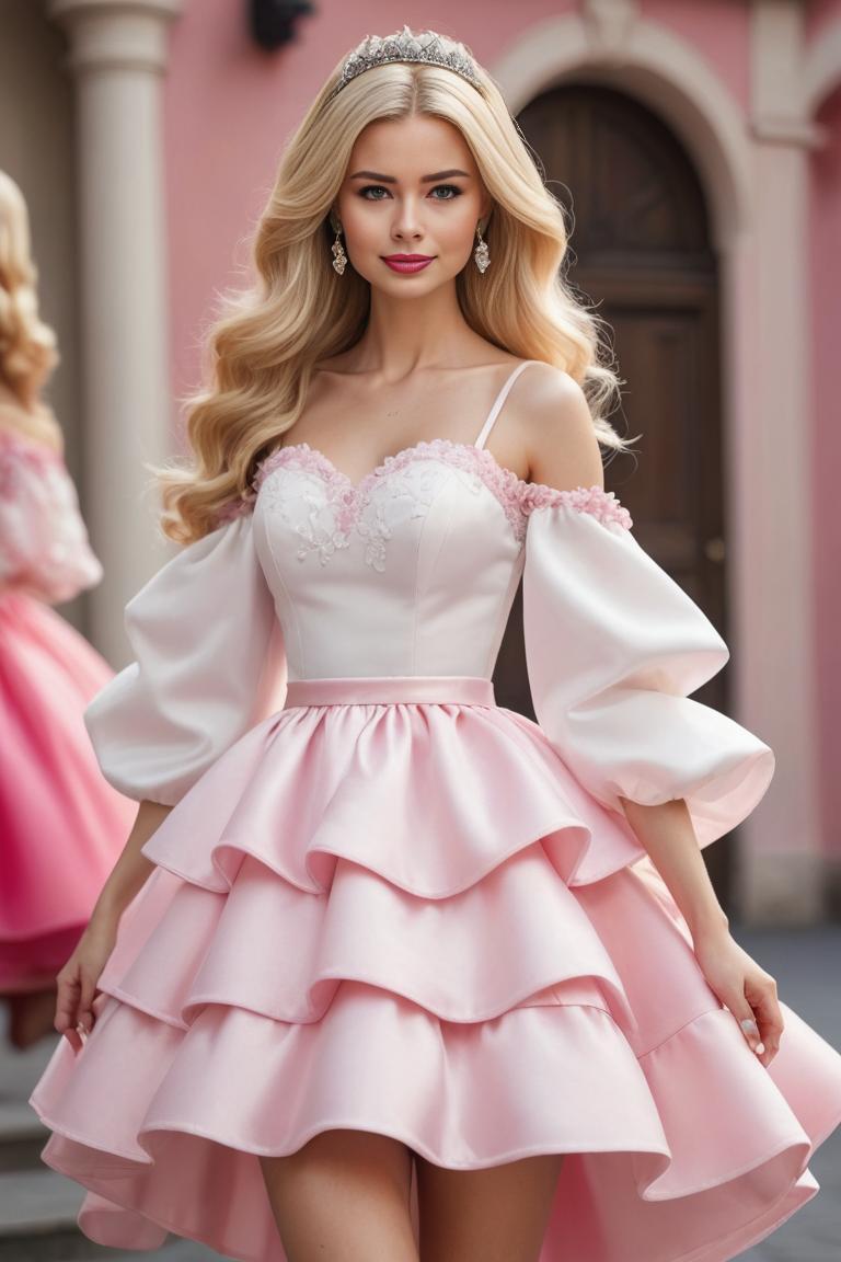 Photify AI prompt preview for Barbie Style pack - 240 - 2025-05-09T06:37:30.308Z
