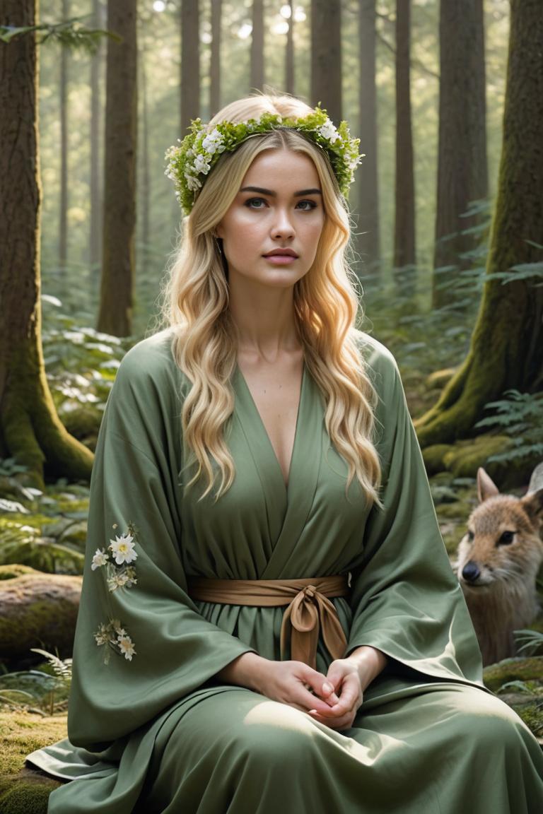 Photify AI prompt preview for Forest Hippie Vibes pack - 240 - 2025-05-30T23:34:02.684Z