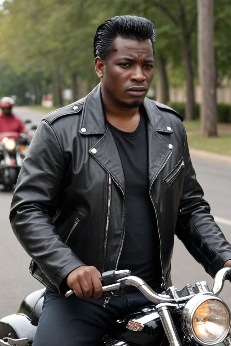 Photify AI prompt preview for Greasers On Harleys pack - 240 - 2025-05-30T23:47:38.303Z