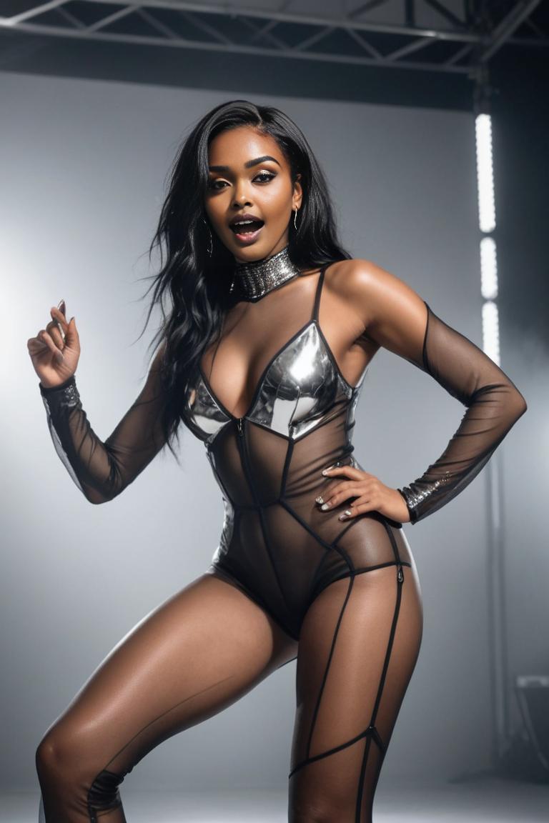 Photify AI prompt preview for Sexy Heavy Metal Girl 😍 pack - 240 - 2025-05-31T00:39:36.801Z