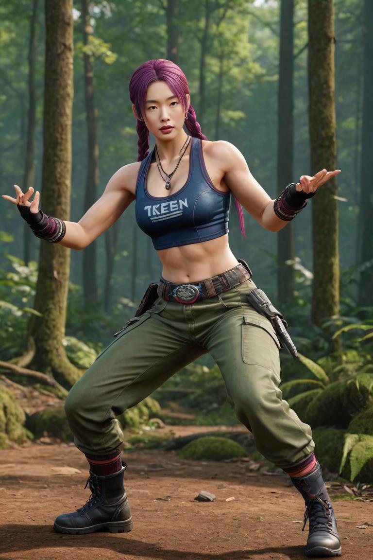 Photify AI prompt preview for Tekken Feminine Powerhouse pack - 240 - 2025-05-09T08:17:51.802Z