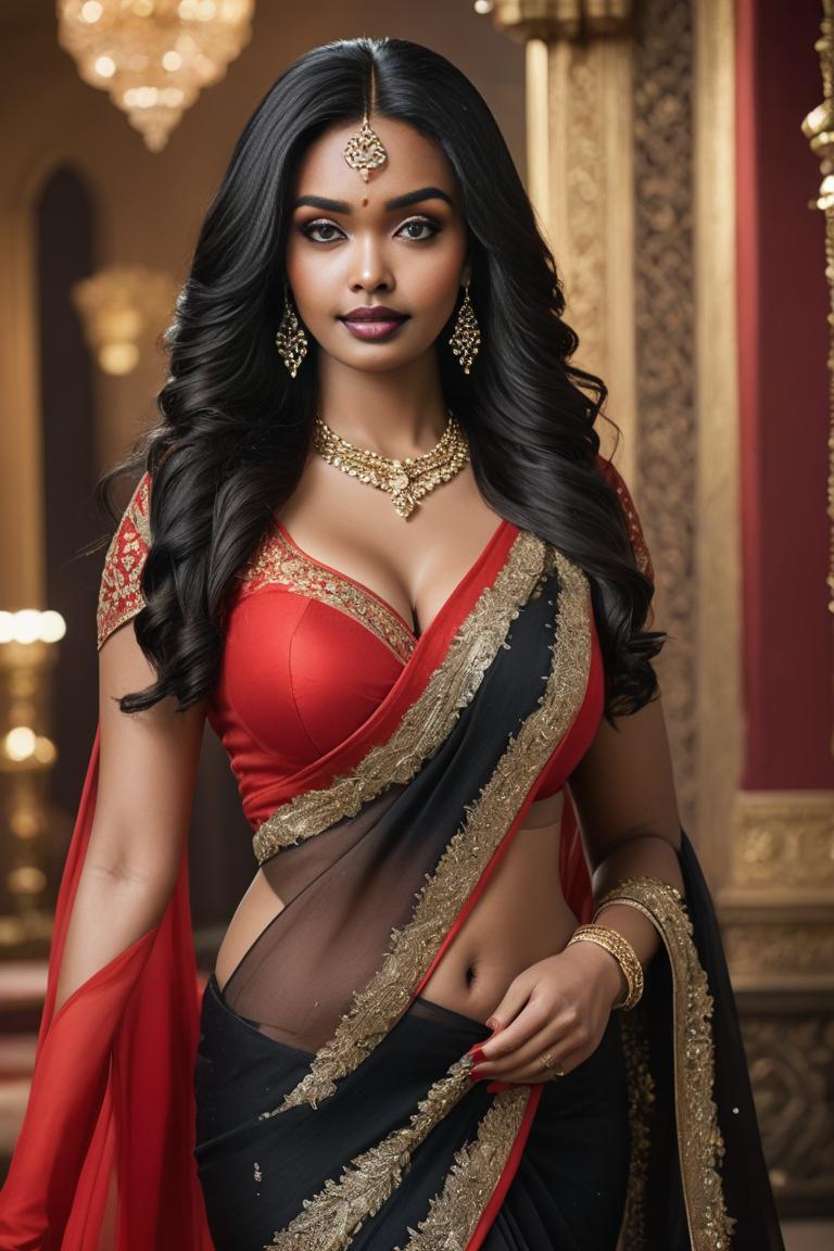 Photify AI prompt preview for Desi Sari 🥻 pack - 240 - 2025-04-27T16:11:51.071Z