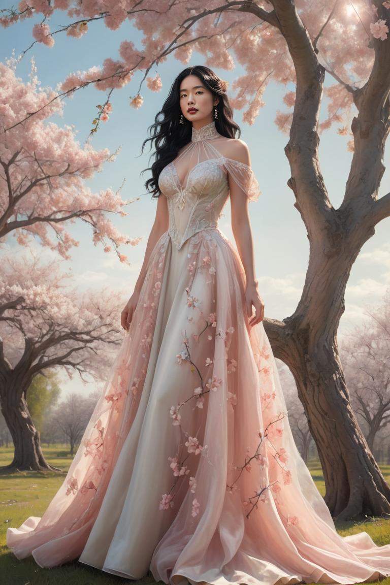 Photify AI prompt preview for Sweet-tree Gown pack - 240 - 2025-04-24T00:28:35.973Z