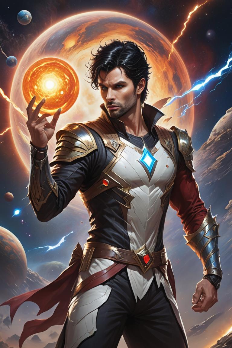 Photify AI prompt preview for Cosmic Duel pack - 240 - 2025-08-04T10:51:14.381Z