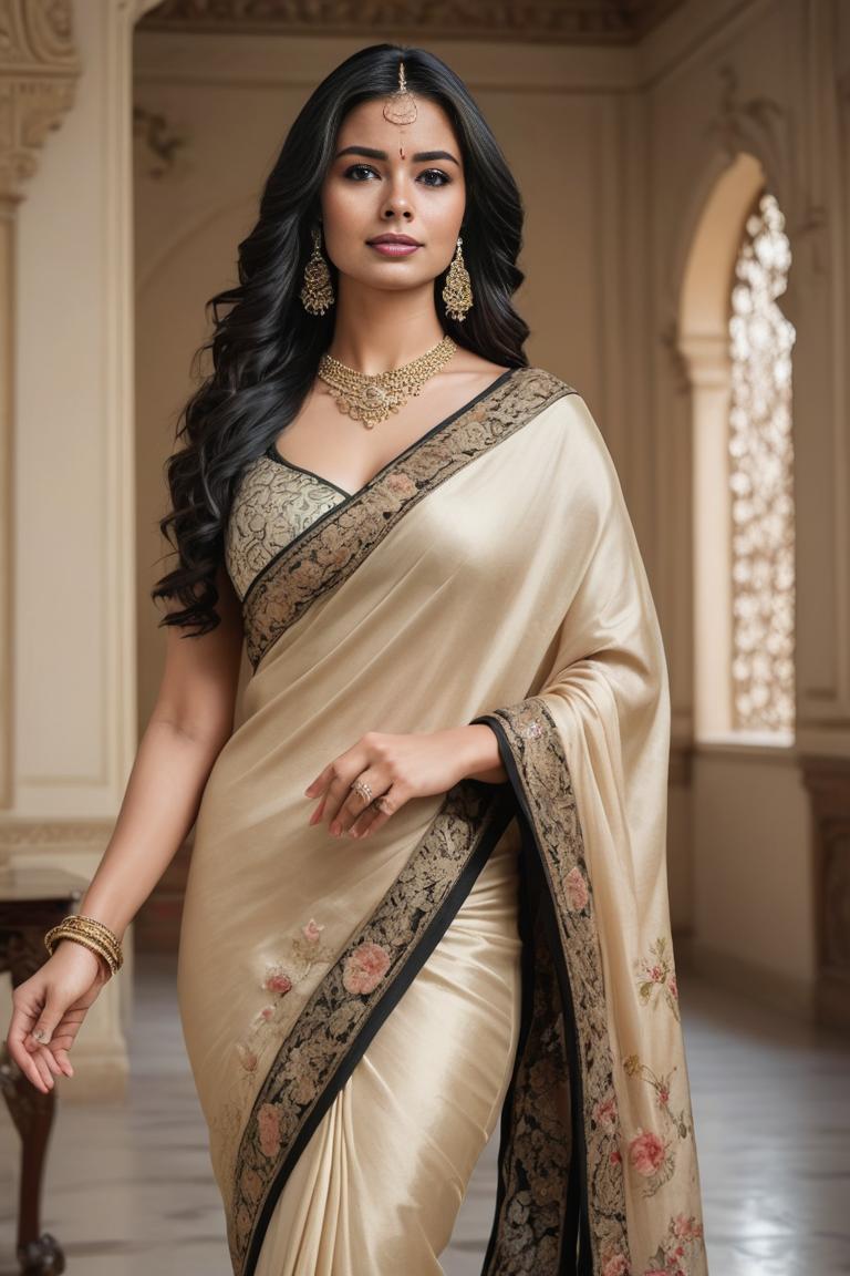 Photify AI prompt preview for Indian Saree 01 pack - 240 - 2025-05-31T00:12:13.554Z