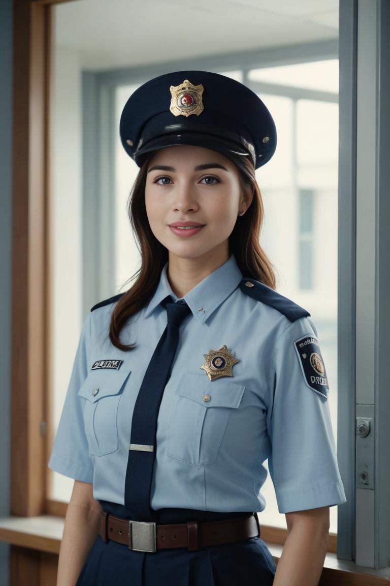Photify AI prompt preview for Police Woman pack - 240 - 2025-05-31T00:39:38.352Z
