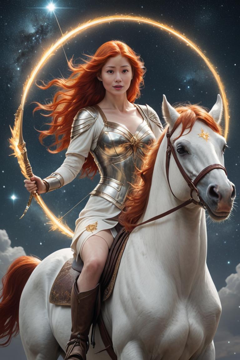 Photify AI prompt preview for Sagittarius Babes pack - 240 - 2025-05-09T07:13:23.464Z